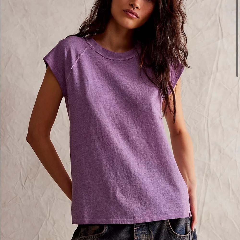NWT We The Free Mauve Top